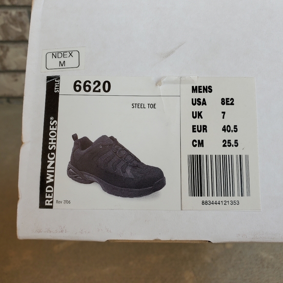 New Red Wing 6620 Men's shoes steel toe work